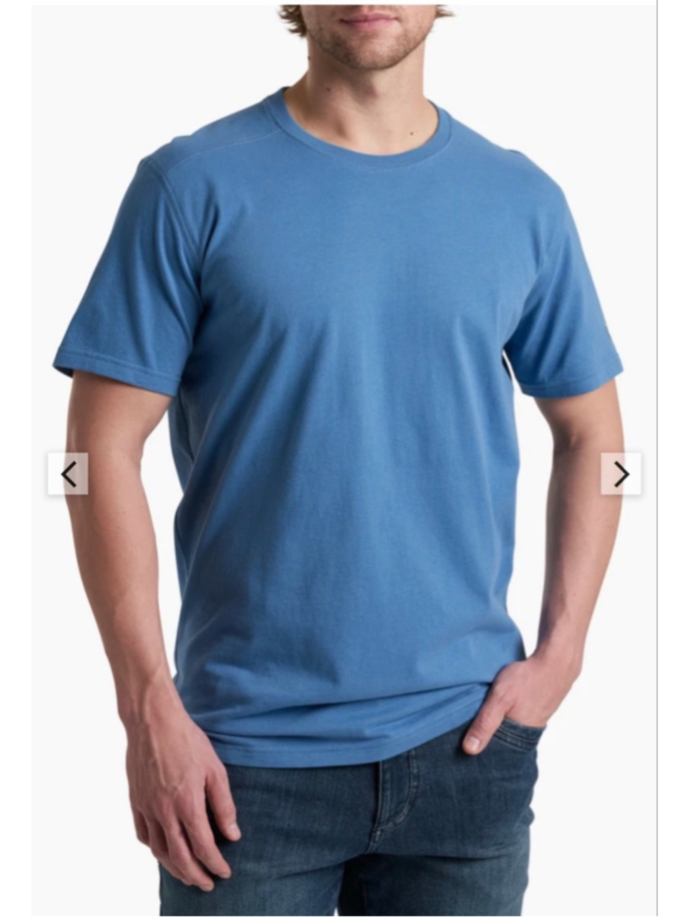 Men's KÜHL Bravado T-Shirt XL Blue